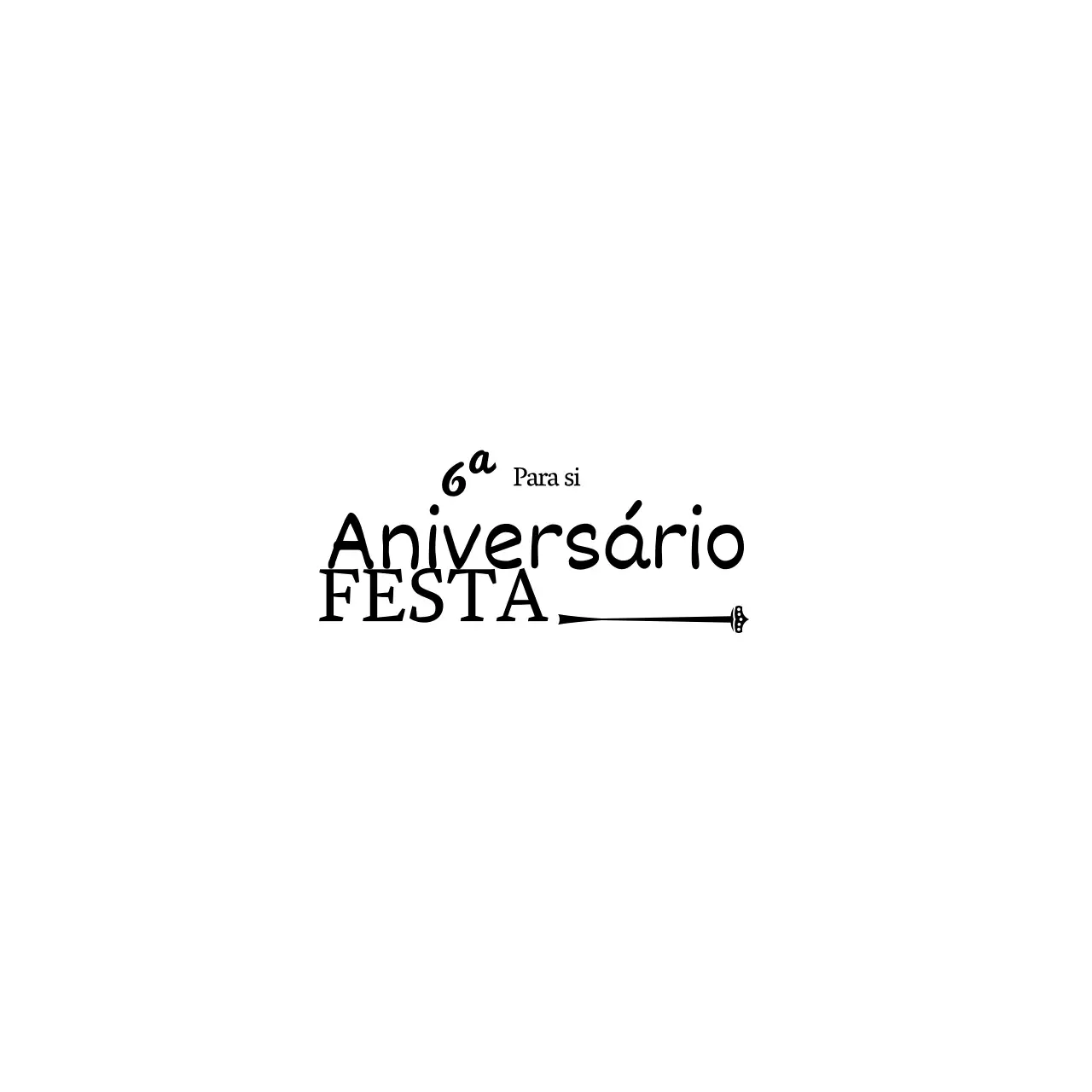 Aniversário 냅킨