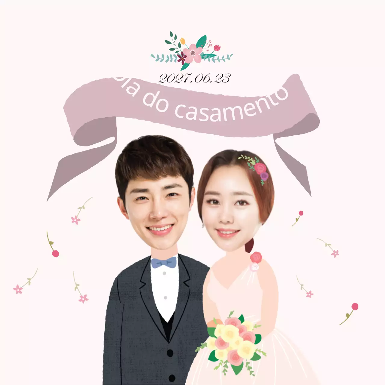 Convites de casamento
