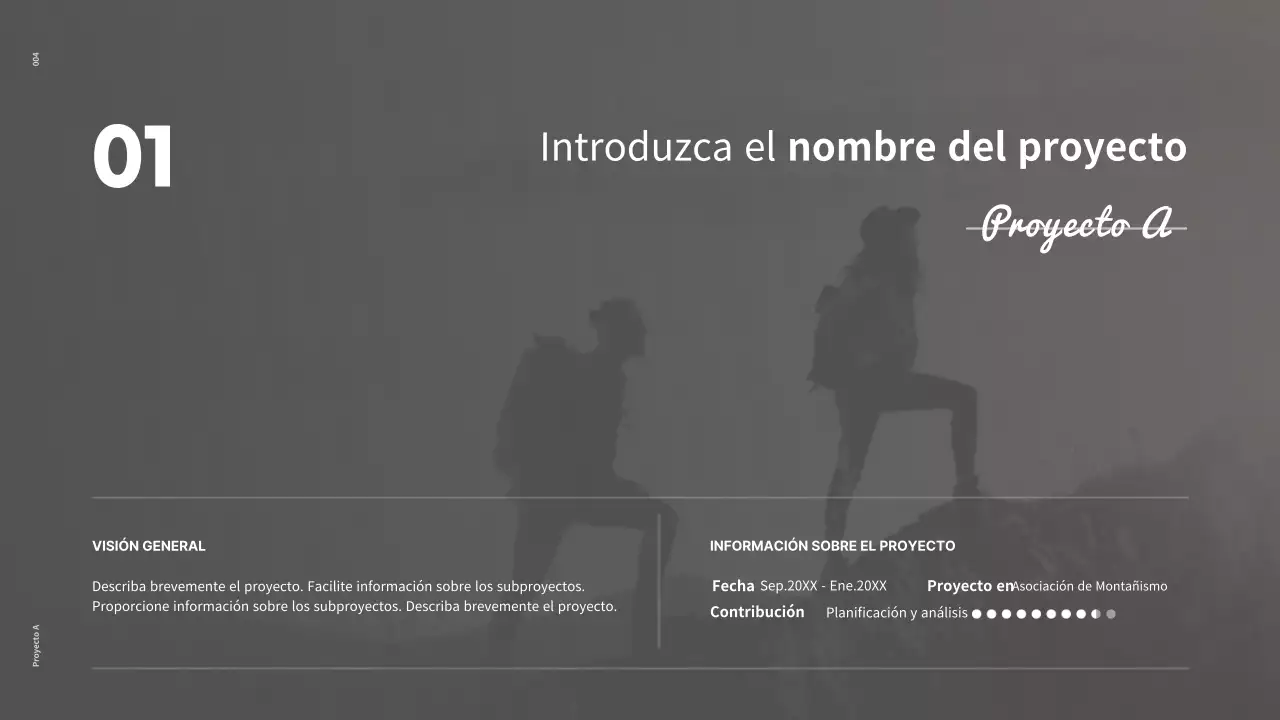 Una cartera de conceptos limpios en blanco y naranja