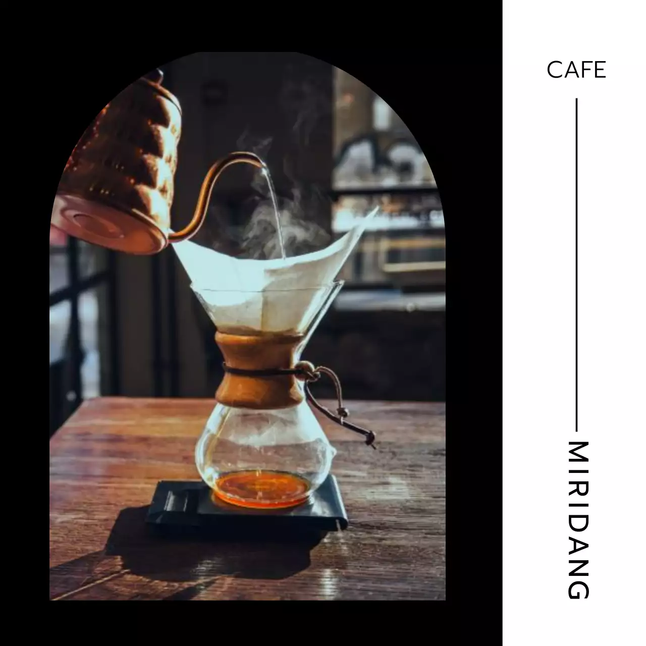 Zwart-wit minimalistisch café bundelpakket