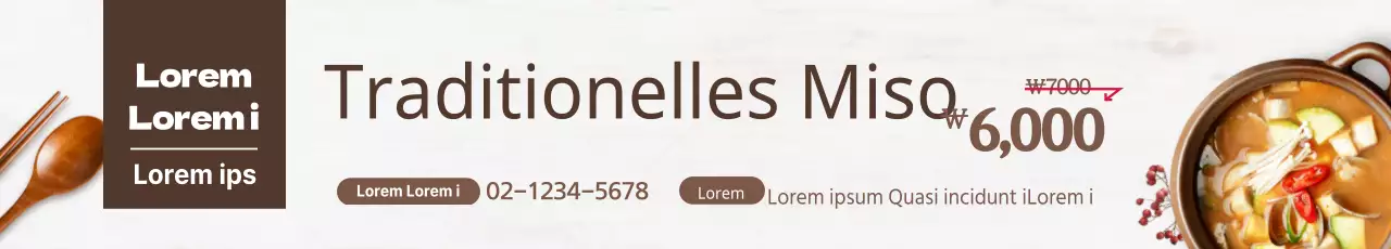 Eröffnung eines koreanischen Restaurants