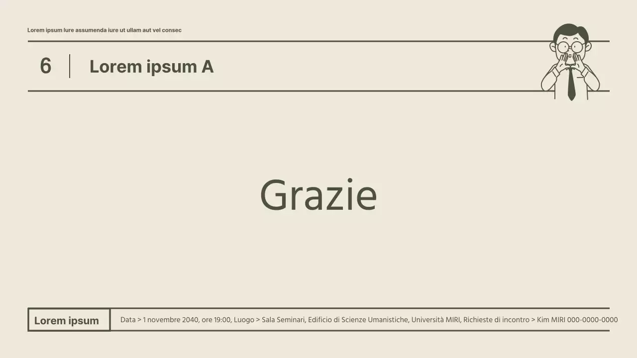 Una normale riunione del consiglio studentesco in kaki e con un look pulito