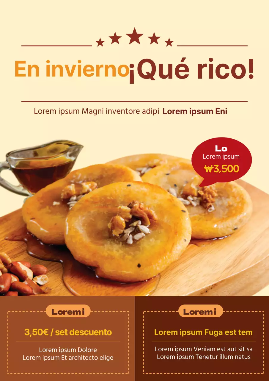 Evento Orange Honey Bun