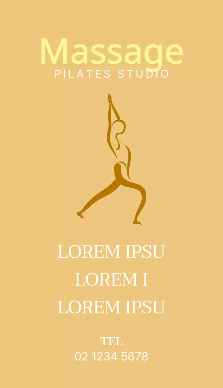 Browns lijnillustraties promoten luxe Pilates