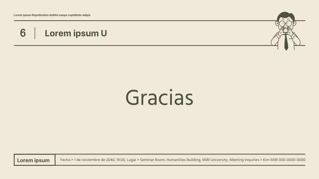 Una reunión ordinaria del consejo de estudiantes de color caqui y aspecto limpio
