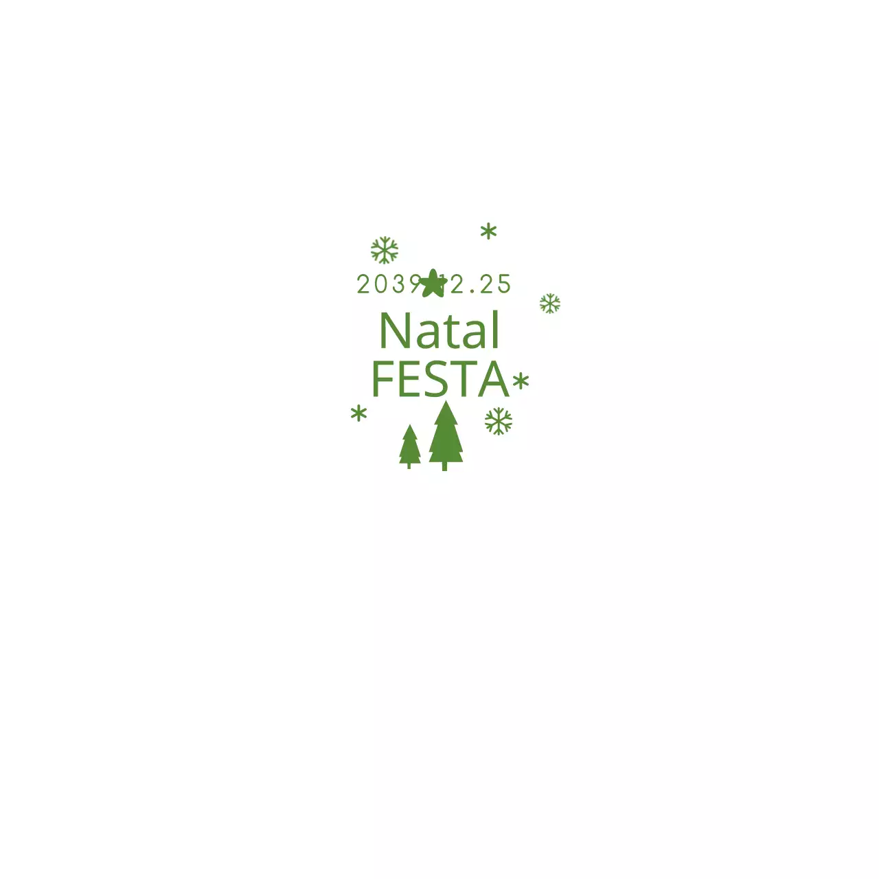 FESTA DE NATAL 냅킨