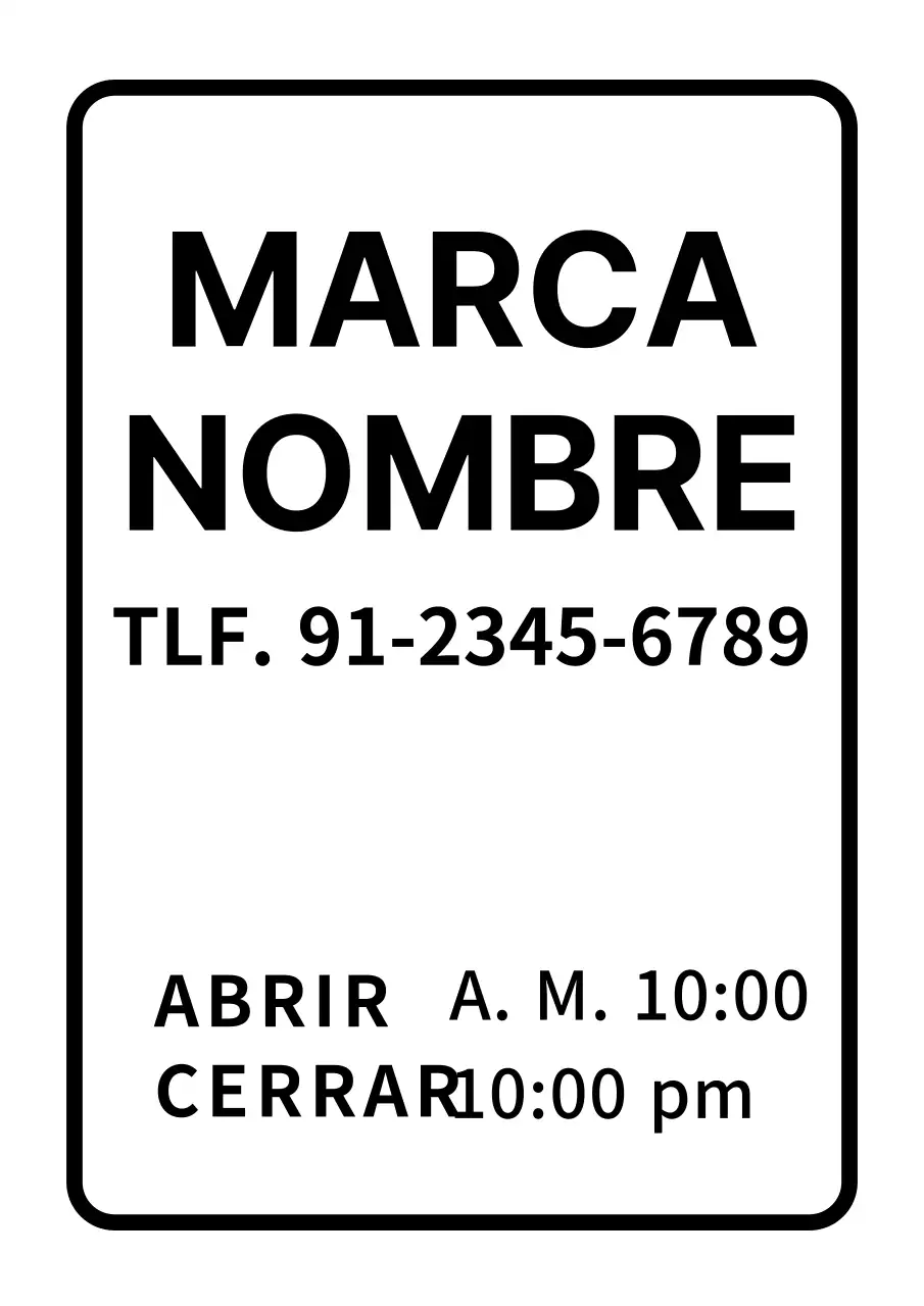 Papel de rotulación simple blanco