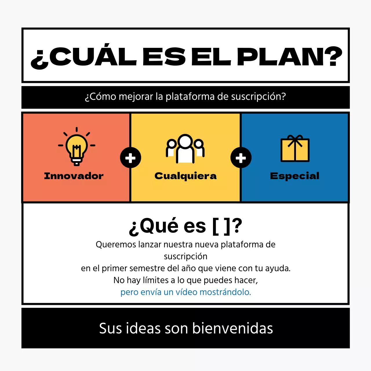 Concurso interno para el concepto de marco Black Point