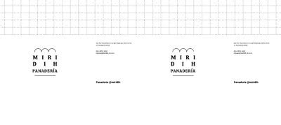 Promociona el logotipo de tu panadería con un estilo limpio y bonito y proporciona información sobre él