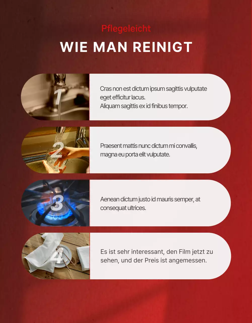 Einfacher elektrischer Wasserkocher in den Farben Rot und Grau