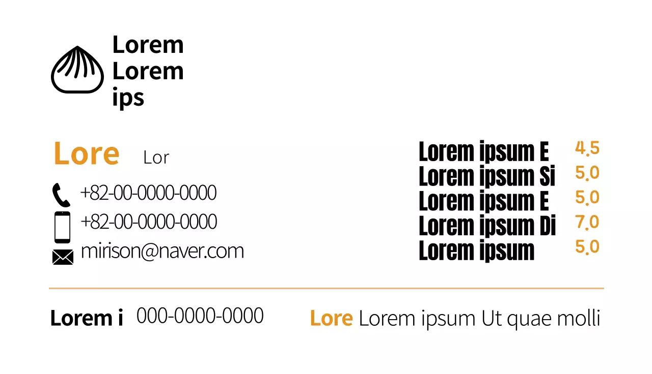 Patrón amarillo ilustración lindo bolas de masa hervida de alimentos
