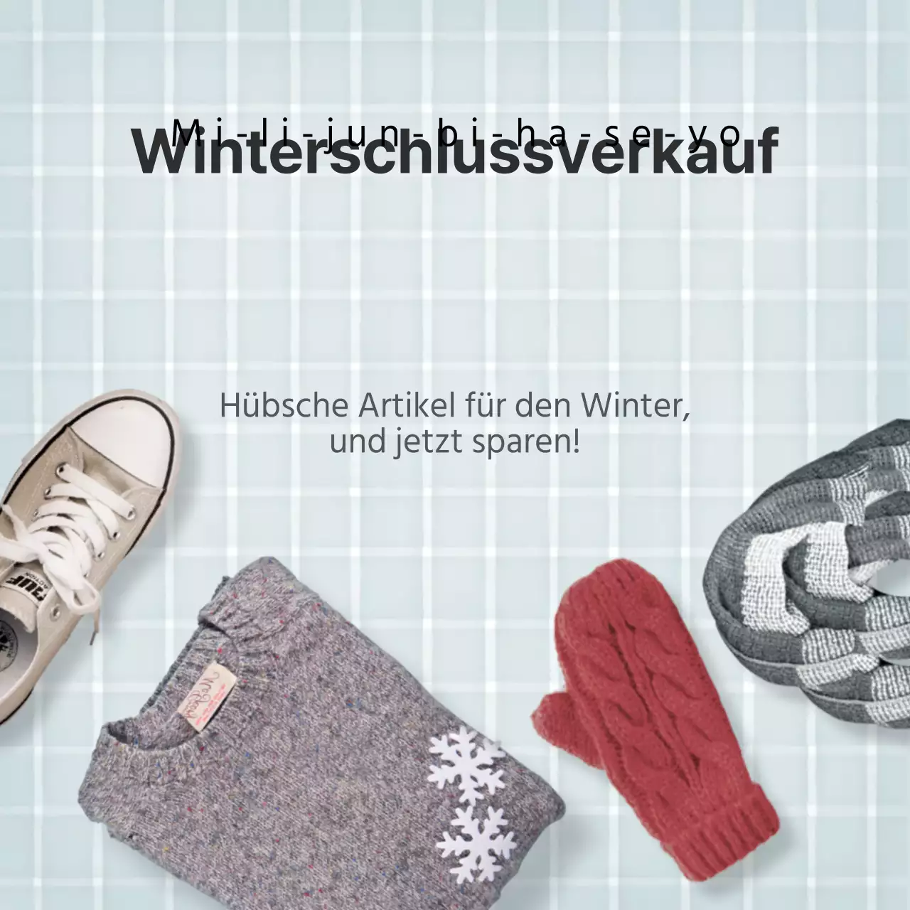 Winterschlussverkauf