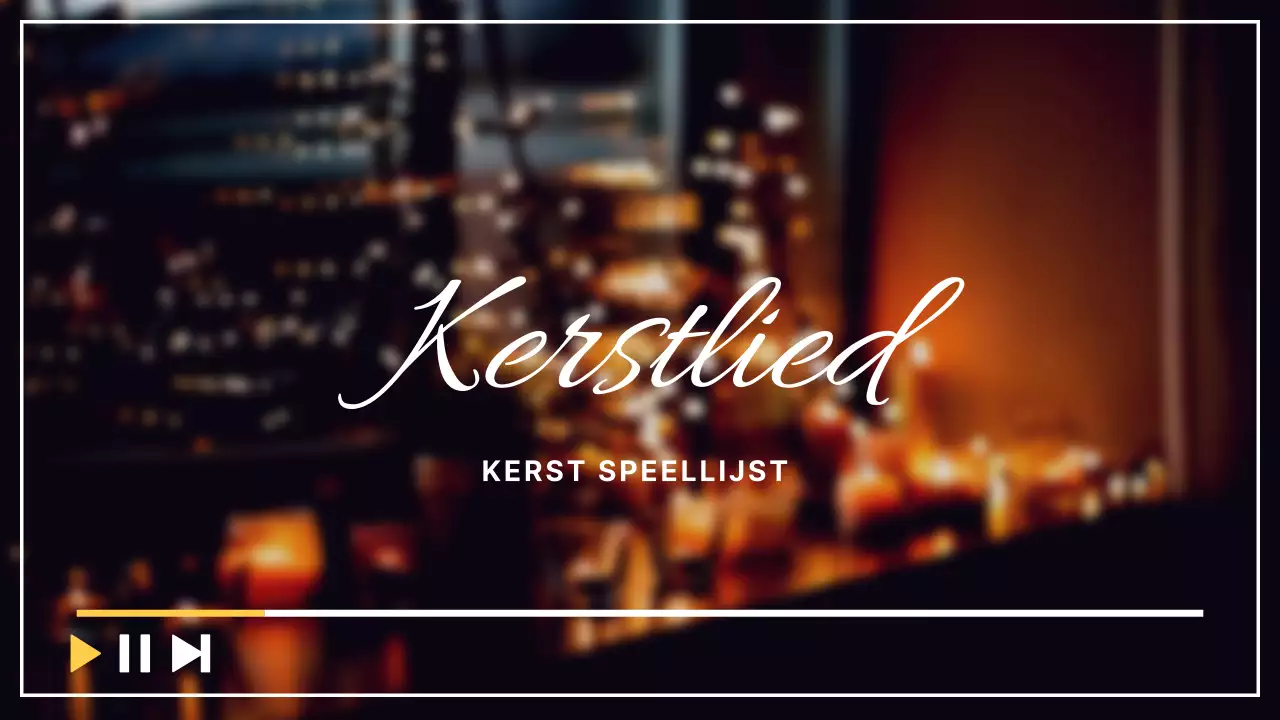 Kerstliedjes afspeellijst