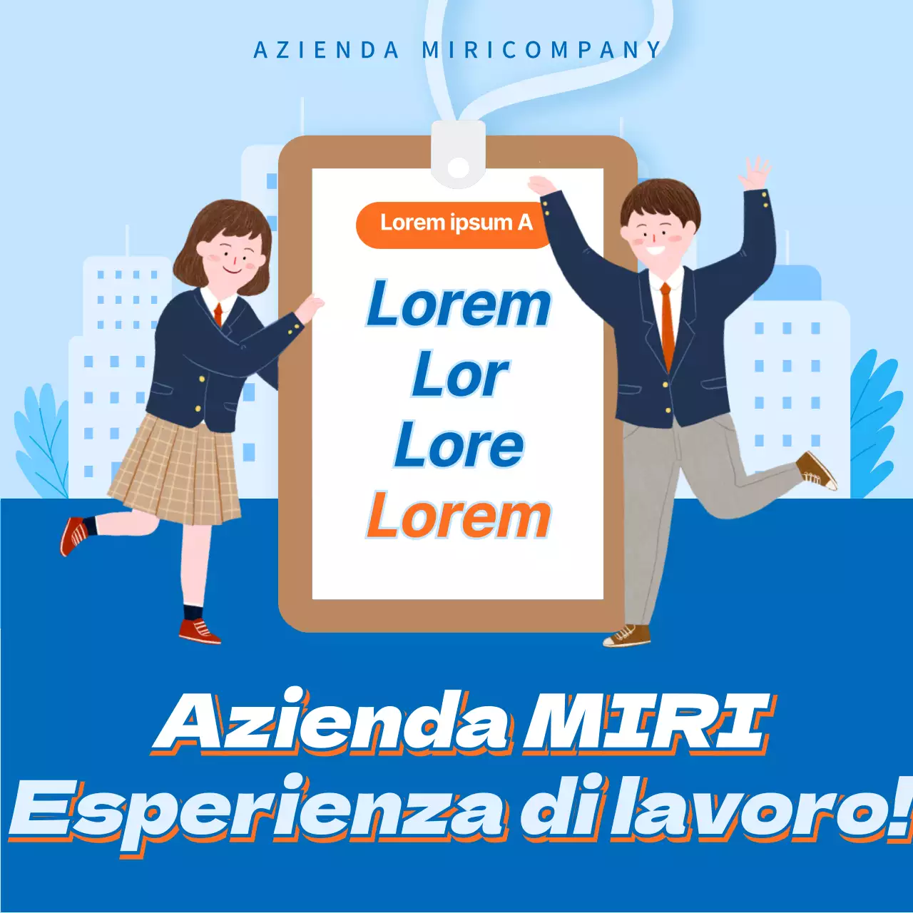 Promuovere eventi di esperienza lavorativa per la Giornata della Gioventù in Blu