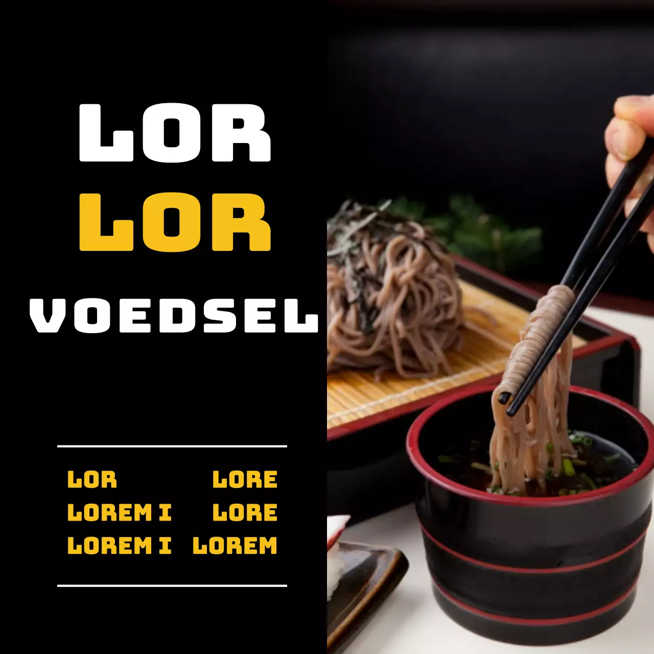 (Diwan) Zwarte zomer koele zomer menu koude moomil restaurant promotie