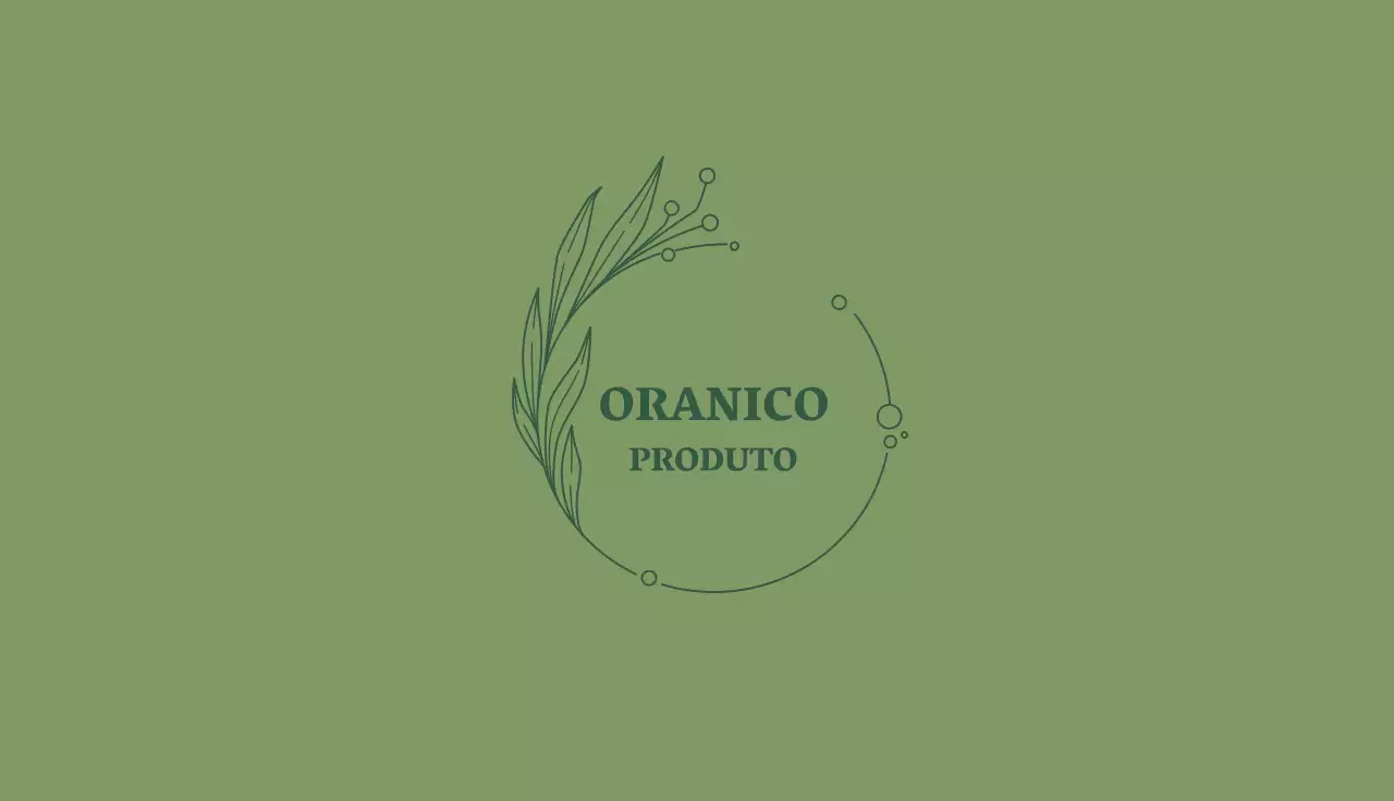 ilustração verde logótipo ecológico loja pessoal