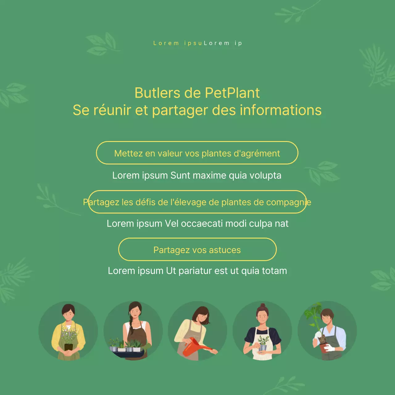 Informations illustrées en vert sur les animaux de compagnie