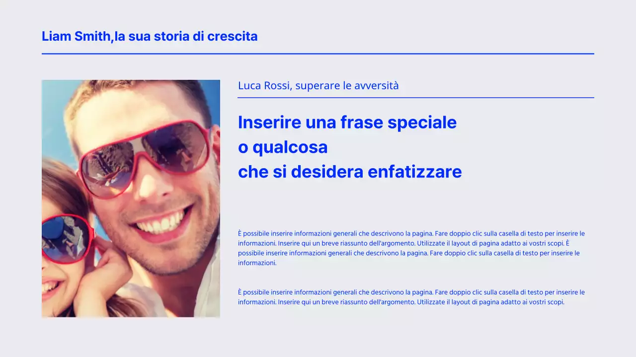 Presentazioni personali