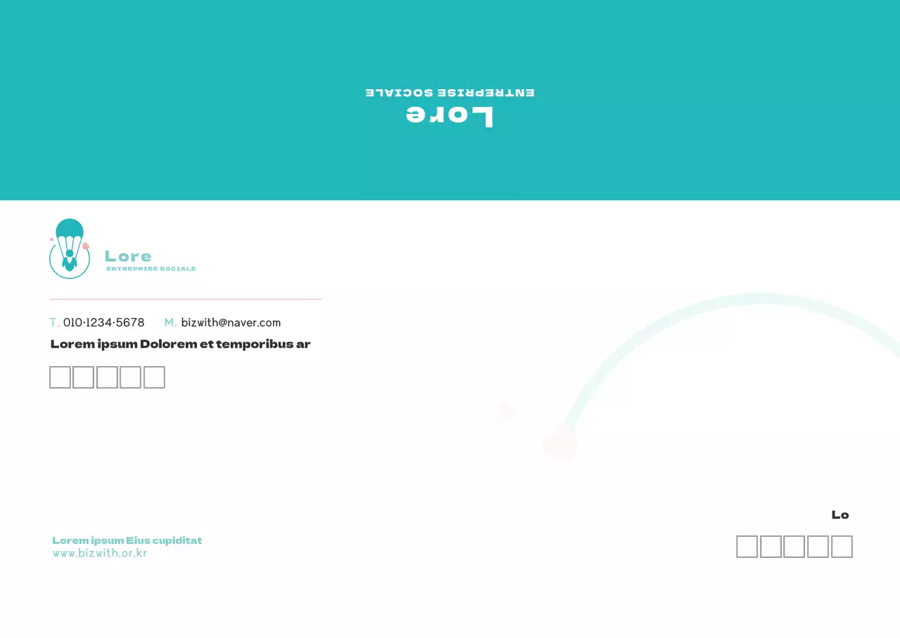 logo bleu propre entreprise à but non lucratif