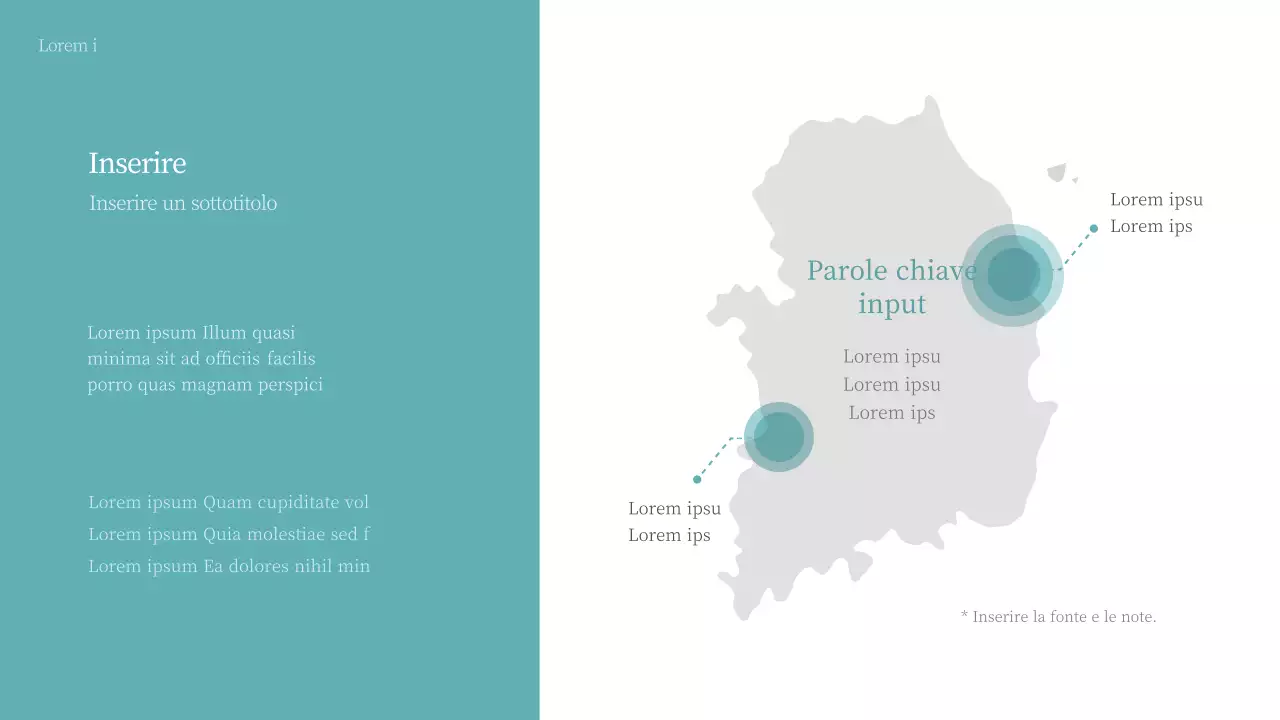 Carta concettuale pulita di colore azzurro