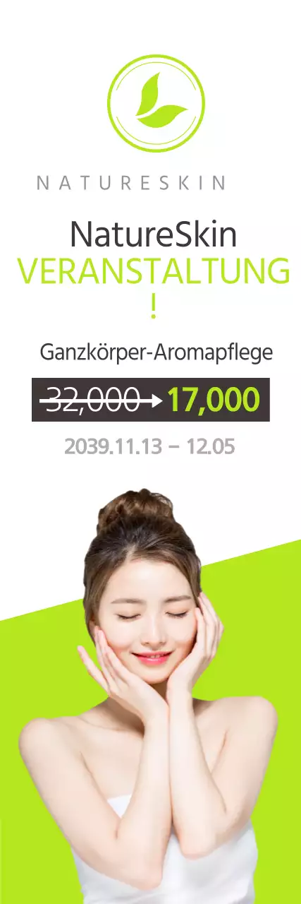 Schlichter Stil in Schwarz und Neon Preisgestaltung für Aromamanagement-Events