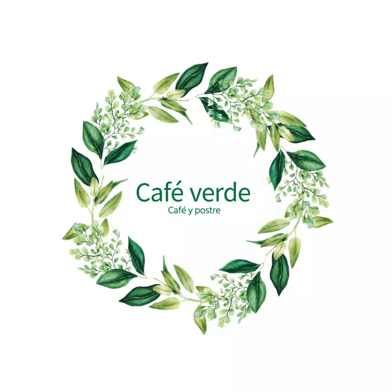 Ilustración en blanco Emotional Cafe Promotion