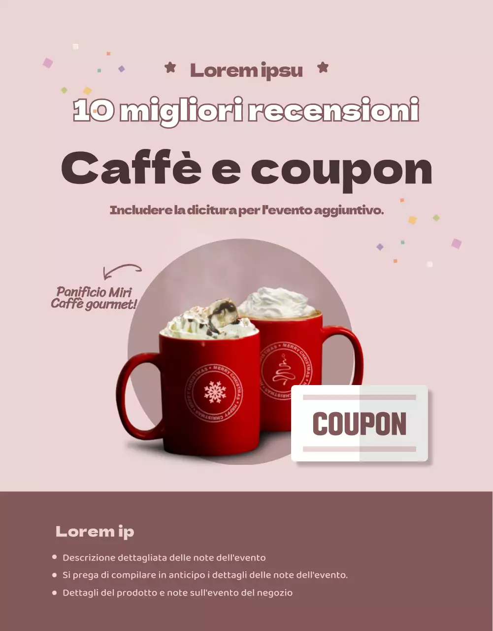 Recensione del concetto di rosa e pulitoEventi