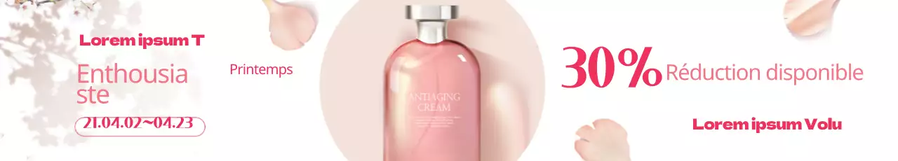 Pink Photo Highlight Neat Spring Cosmetics Sale Event