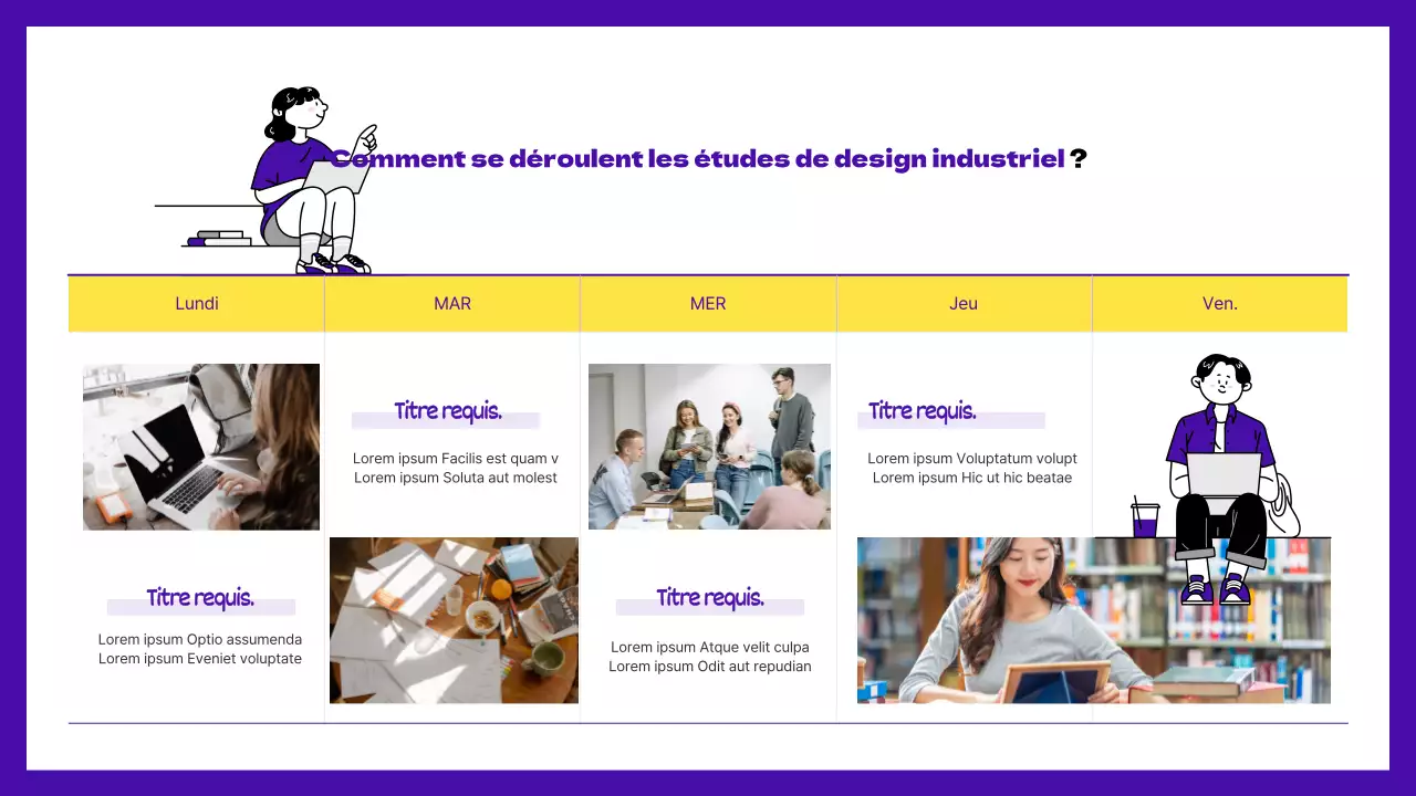 Spécialités jaunes et violettes sur les parcours professionnels des diplômés de l'enseignement secondaire