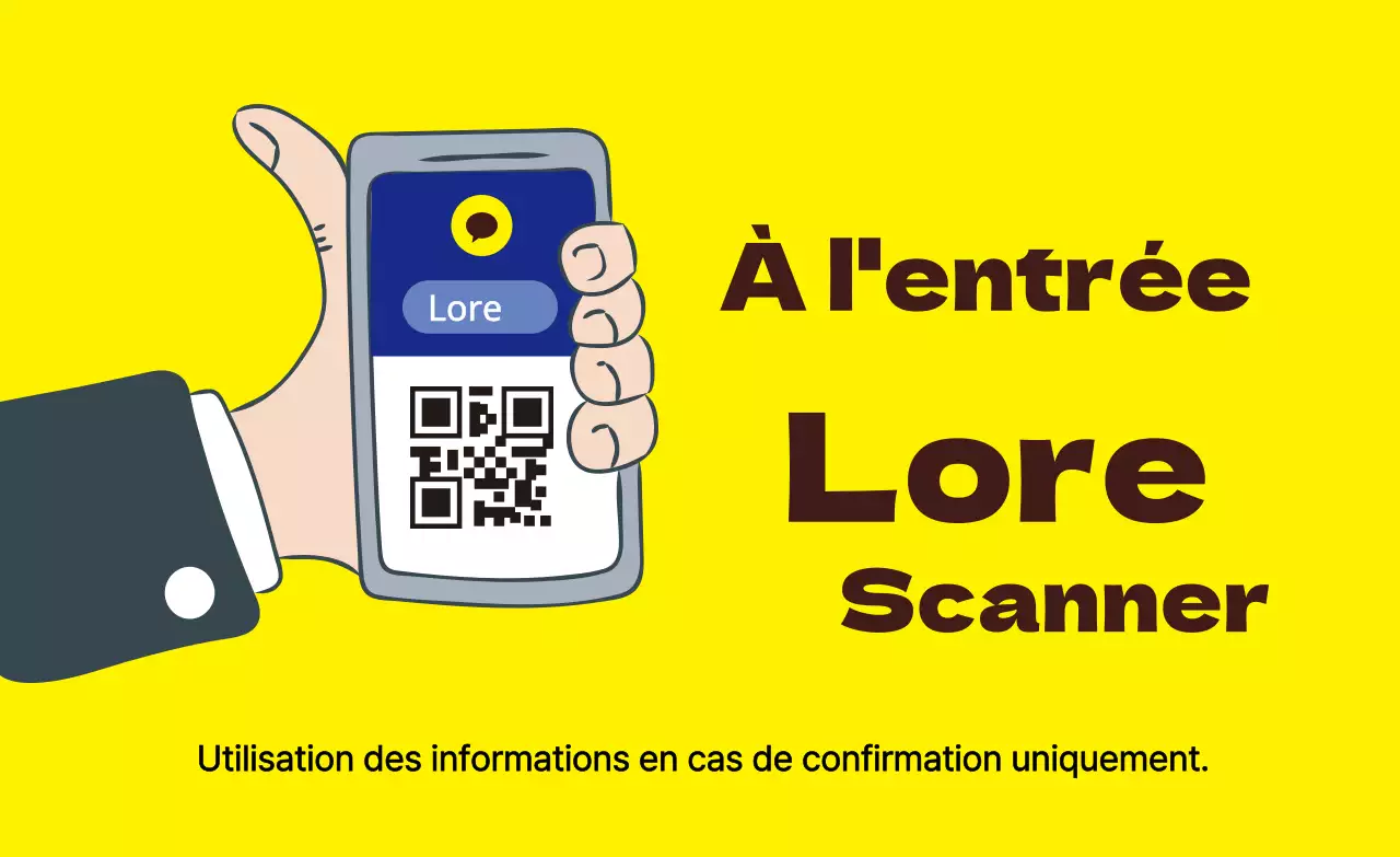 Étiquettes d'inscription illustrées, jaunes et soignées, pour le coronavirus