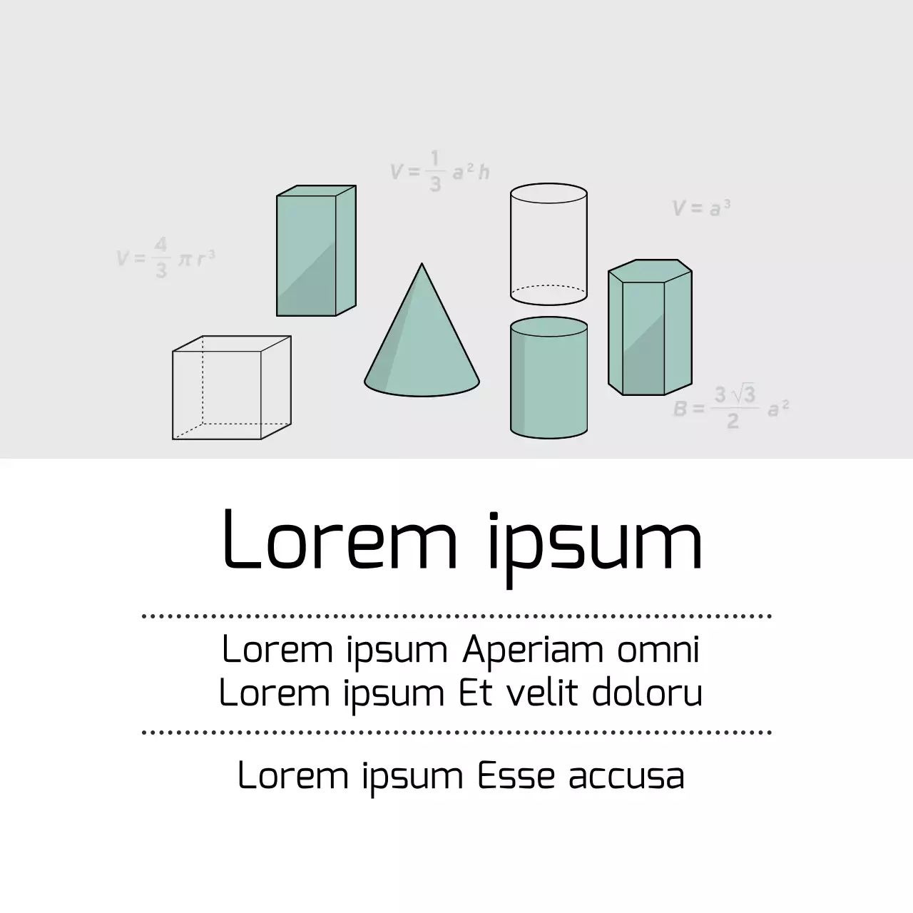 Illustrazione beige Matematica Promozione dello studio scolastico