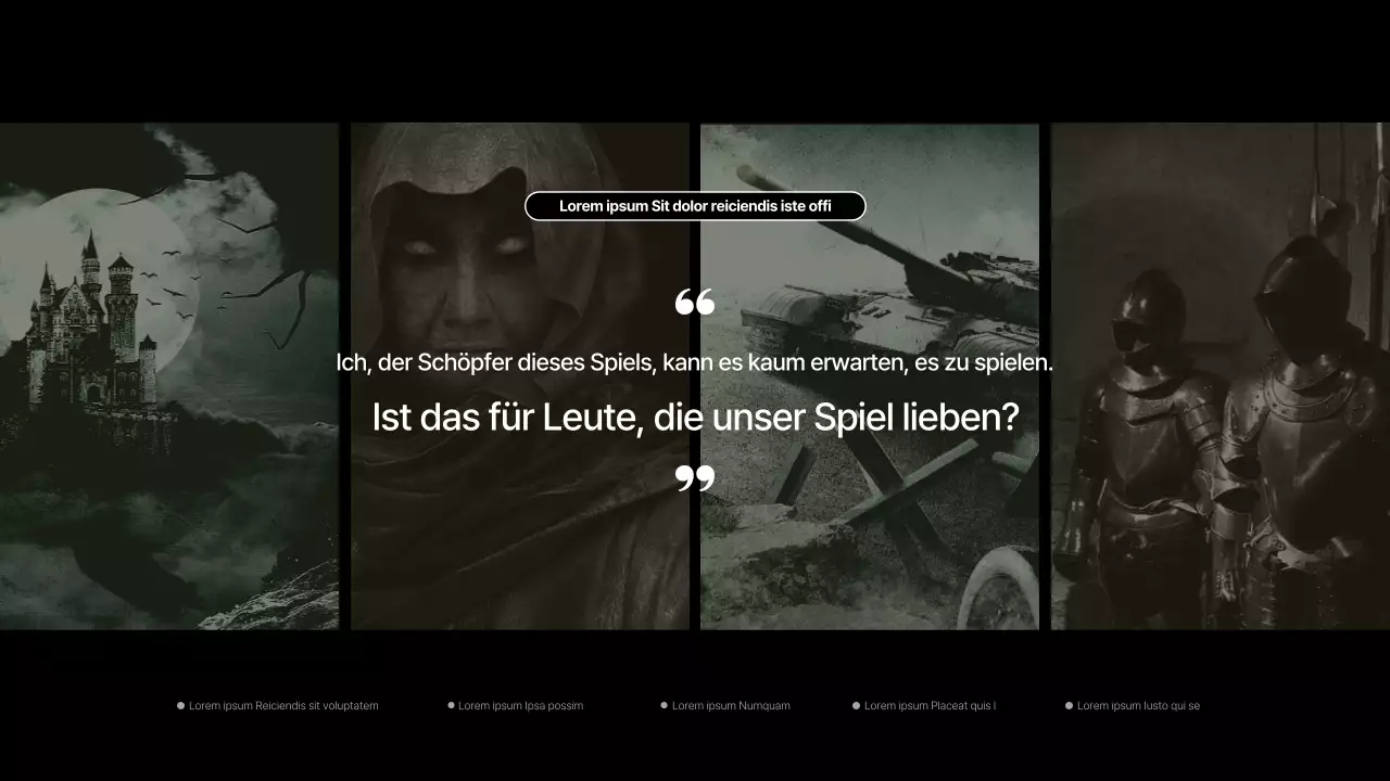 Gelb Schwarz Dynamisches Spielgespräch