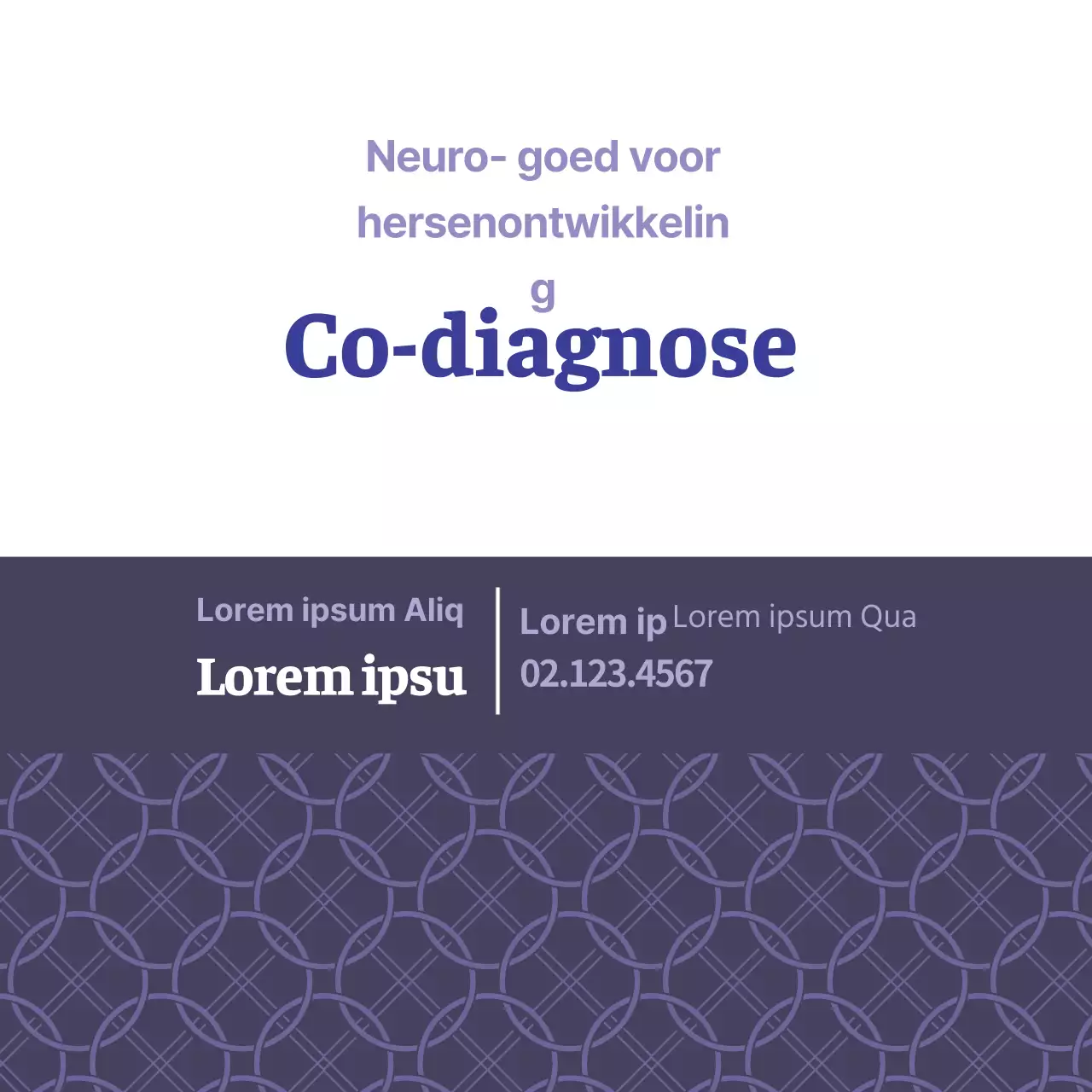 Traditioneel gezondheidsvoedsellabel met paarse illustratie