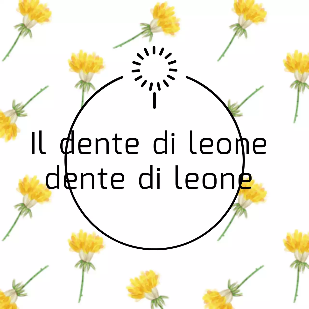 Giglio di dente di leone