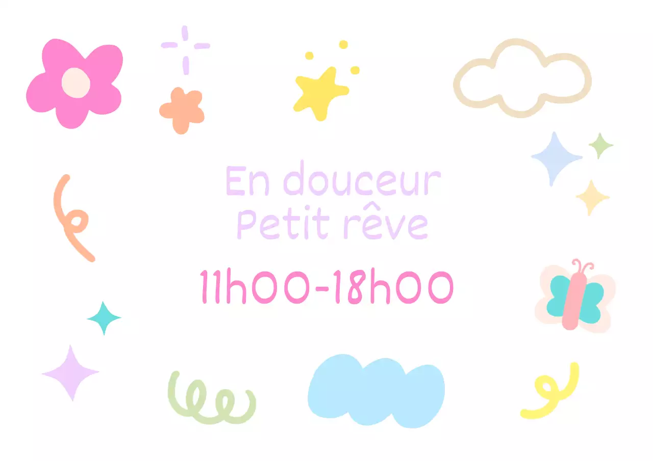 Une boutique de bibelots sentimentaux avec d'adorables illustrations