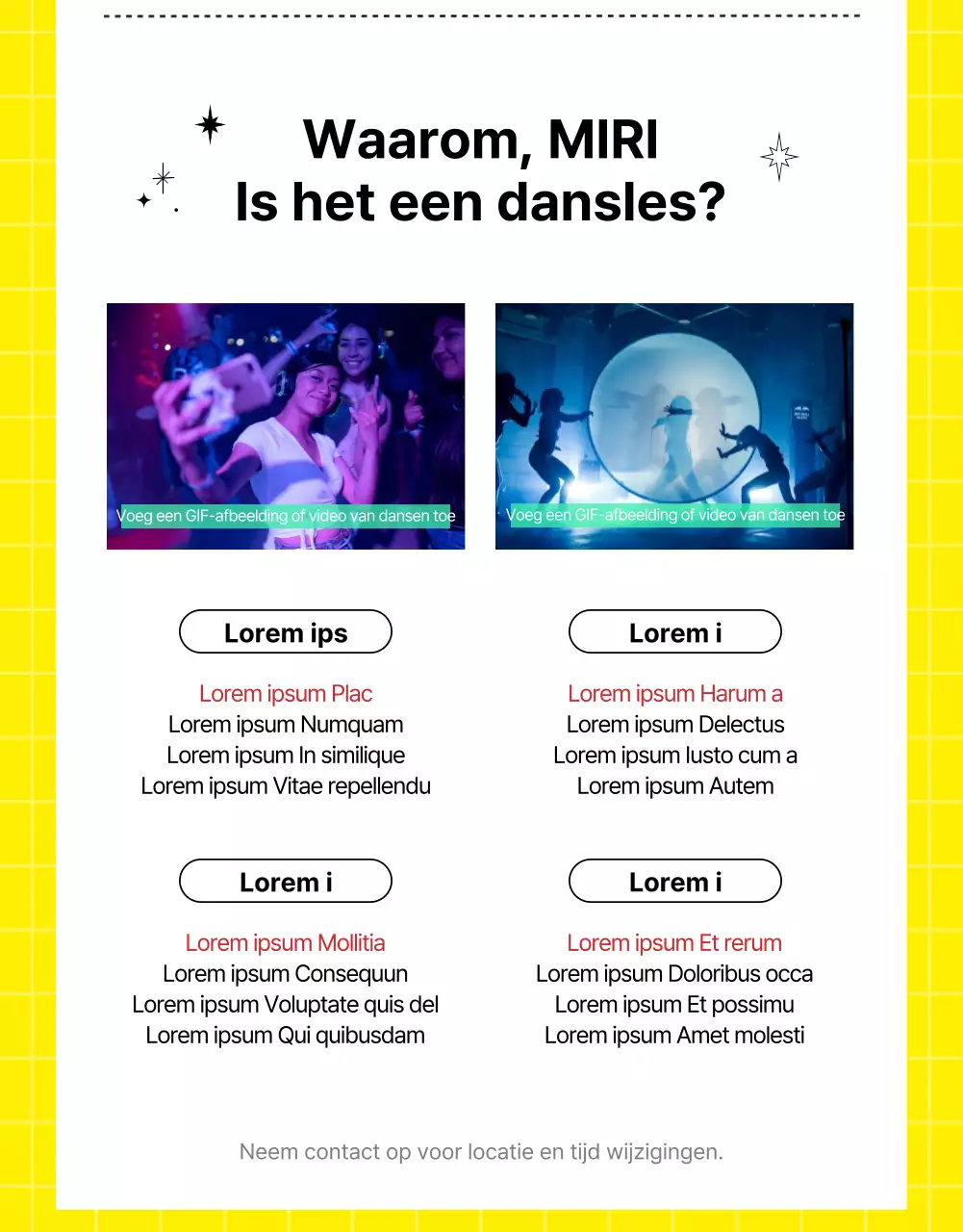 Privé K-pop idool danslessen in roze en geel, fris en hip