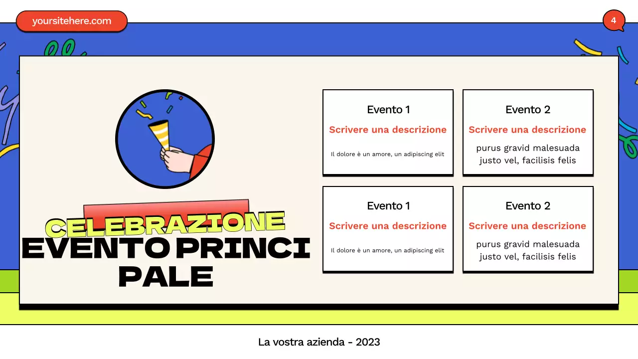 presentazione del nuovo anno del fumetto blu