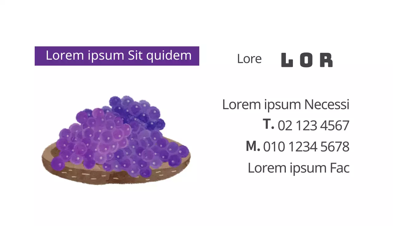 Paarse illustratie schattige producten