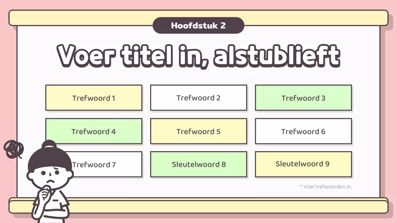 PPT-presentatie voor lessen over preventie van geweld op school