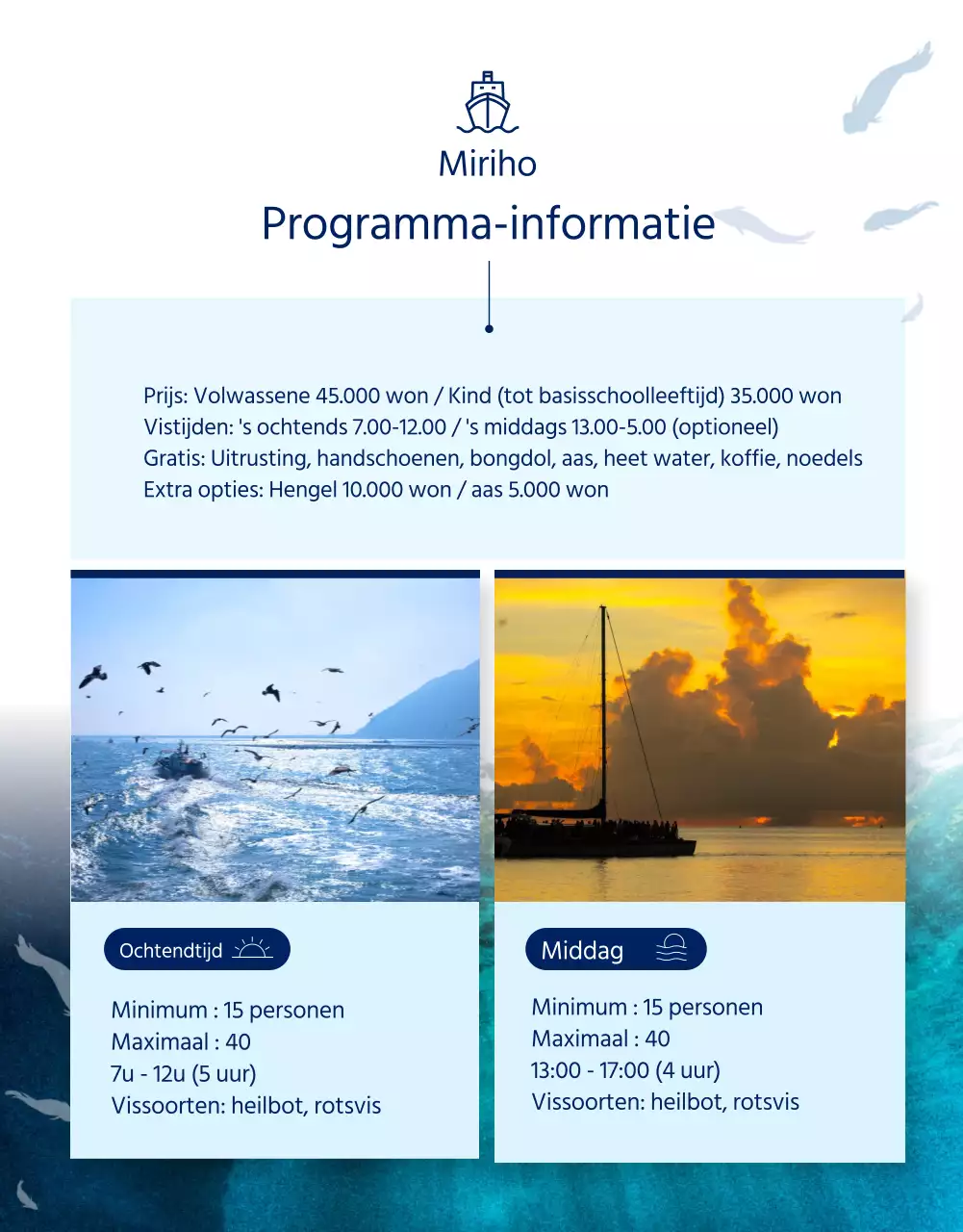 De details van Cobalt Blue's nette viservaring