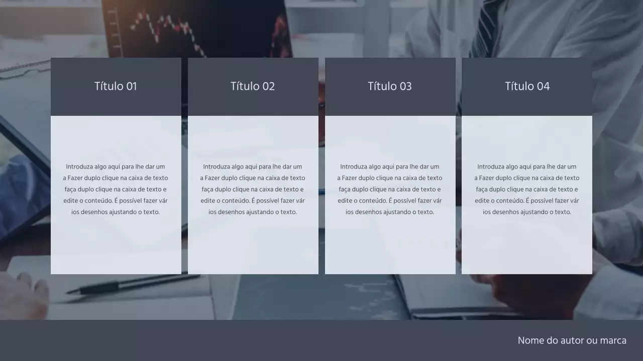 Conceito simples de azul-marinho escuro Desenho de diagrama de agenda