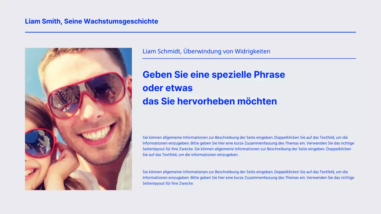 Persönliche Präsentationen