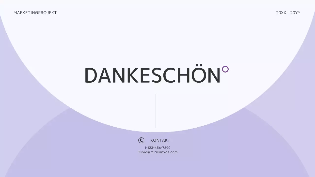 Ein sauberes Marketing-Design-Portfolio