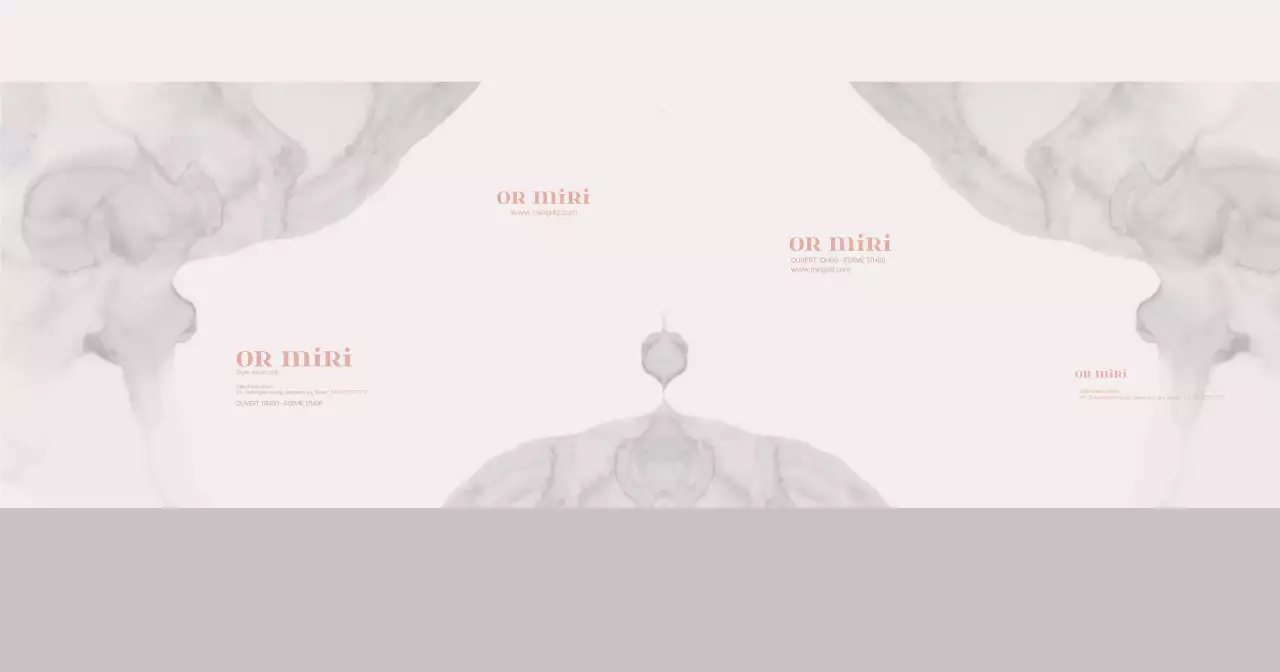 Blanc Gris Motif luxueux