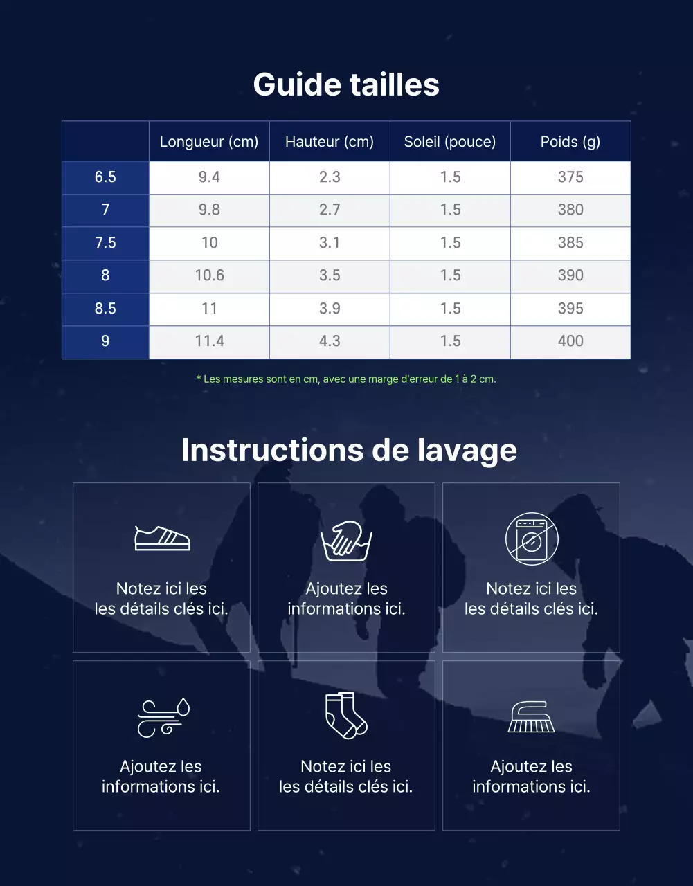 Baskets d'extérieur sportives et résistantes en couleurs marine et fluorescente