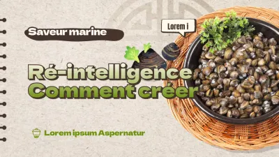 Papier Hanji brun Recette à l'ancienne Poucette