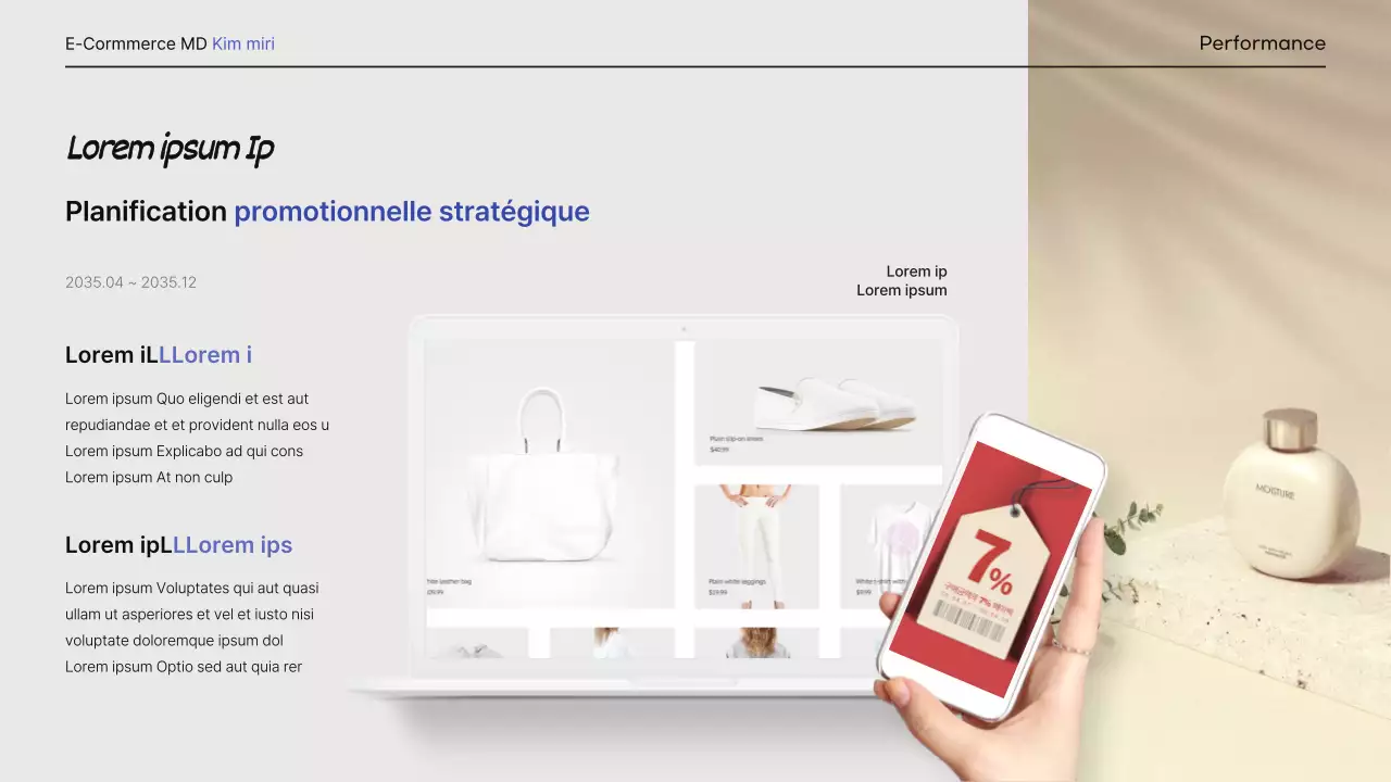 C.V. portfolio simple et professionnel en bleu clair et jaune clair