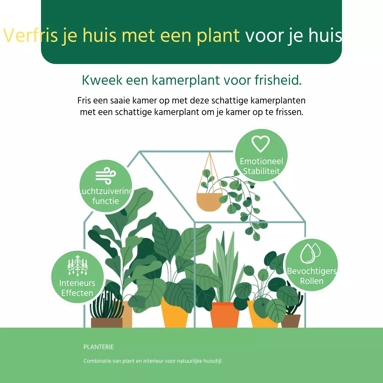 Groen geïllustreerde huisdiereninformatie