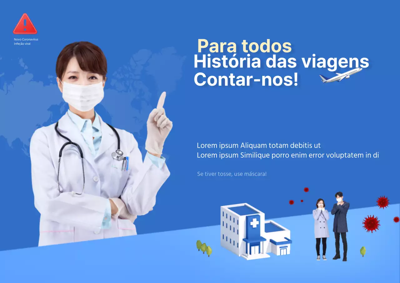 Fale-nos da sua história de viagens