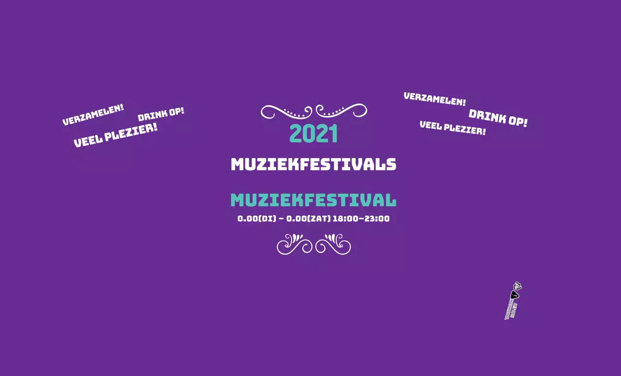 Paars muziekfestival